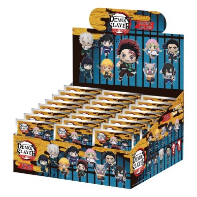 DEMON SLAYER - Foam Bag Clips Infinity Castle Serie 1 (1 clip casuale)