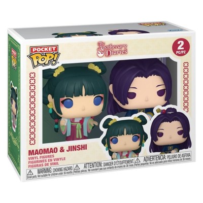THE APOTHECARY DIARIES - Maomao & Jinshi Pocket POP Figures 2-Pack 4 cm