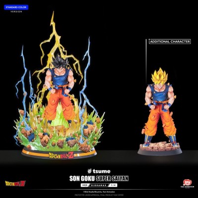 DRAGON BALL Z - Son Goku Super Saiyan HQS Dioramax 1/4 Tsume Figure 51 cm