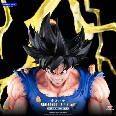 DRAGON BALL Z - Son Goku Super Saiyan HQS Dioramax 1/4 Tsume Figure 51 cm
