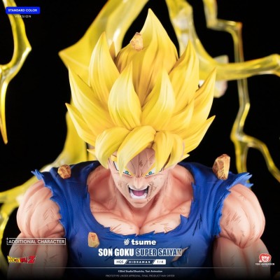 DRAGON BALL Z - Son Goku Super Saiyan HQS Dioramax 1/4 Tsume Figure 51 cm