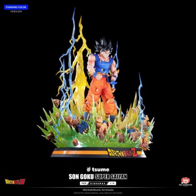 DRAGON BALL Z - Son Goku Super Saiyan HQS Dioramax 1/4 Tsume Figure 51 cm