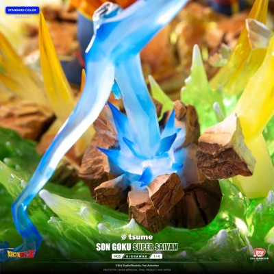 DRAGON BALL Z - Son Goku Super Saiyan HQS Dioramax 1/4 Tsume Figure 51 cm