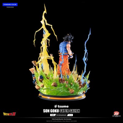 DRAGON BALL Z - Son Goku Super Saiyan HQS Dioramax 1/4 Tsume Figure 51 cm
