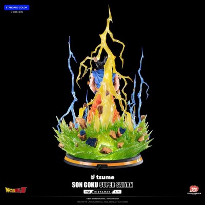 DRAGON BALL Z - Son Goku Super Saiyan HQS Dioramax 1/4 Tsume Figure 51 cm