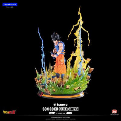 DRAGON BALL Z - Son Goku Super Saiyan HQS Dioramax 1/4 Tsume Figure 51 cm