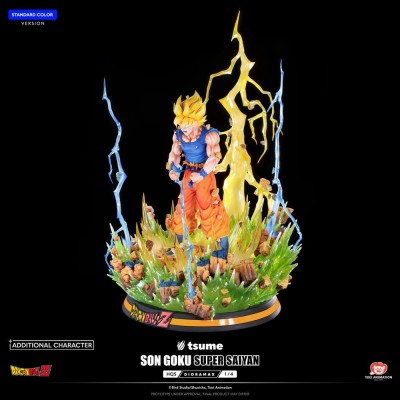 DRAGON BALL Z - Son Goku Super Saiyan HQS Dioramax 1/4 Tsume Figure 51 cm