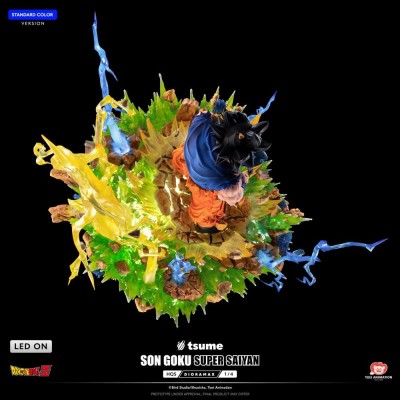 DRAGON BALL Z - Son Goku Super Saiyan HQS Dioramax 1/4 Tsume Figure 51 cm