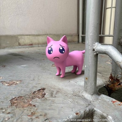 NEEDY GIRL OVERDOSE - Cat Sorry Soft Vinyl Figure Medicos Entertainment 15 cm