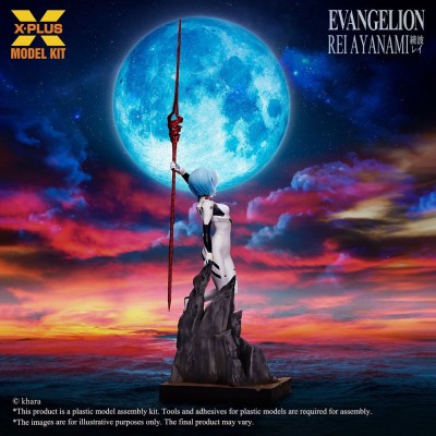 EVANGELION - Rei Ayanami 1/8 (Reproduction) X-Plus Plastic Model Kit 20 cm