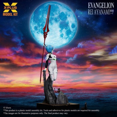 EVANGELION - Rei Ayanami 1/8 (Reproduction) X-Plus Plastic Model Kit 20 cm