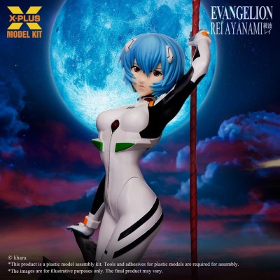 EVANGELION - Rei Ayanami 1/8 (Reproduction) X-Plus Plastic Model Kit 20 cm