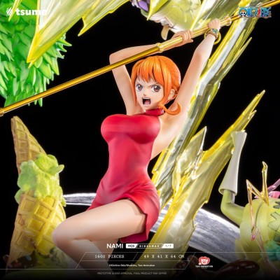 ONE PIECE - Nami HQS Dioramax 1/6 Tsume Figure 64 cm