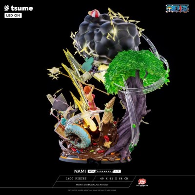 ONE PIECE - Nami HQS Dioramax 1/6 Tsume Figure 64 cm