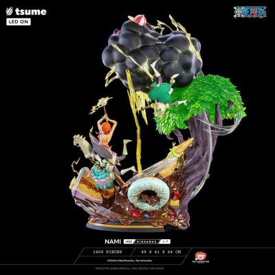 ONE PIECE - Nami HQS Dioramax 1/6 Tsume Figure 64 cm