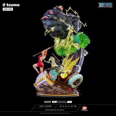 ONE PIECE - Nami HQS Dioramax 1/6 Tsume Figure 64 cm