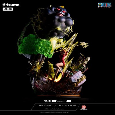 ONE PIECE - Nami HQS Dioramax 1/6 Tsume Figure 64 cm