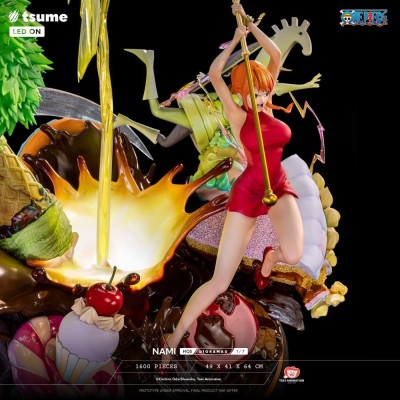 ONE PIECE - Nami HQS Dioramax 1/6 Tsume Figure 64 cm
