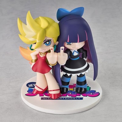 NEW PANTY & STOCKING WITH GARTERBELT - Panty & Stocking Mini Memory Mini Good Smile Company PVC Figure 10 cm