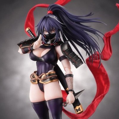 ORIGINAL CHARACTER - RPGEX-10 Kunoichi Reppuu 1/12 Snail Shell PVC Figure 16 cm