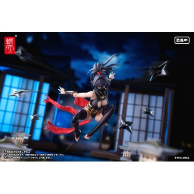 ORIGINAL CHARACTER - RPGEX-10 Kunoichi Reppuu 1/12 Snail Shell PVC Figure 16 cm