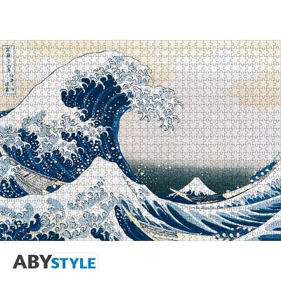 HOKUSAI - Jigsaw puzzle 1000 pieces - The Wave of Kanagawa