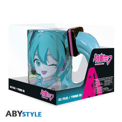 HATSUNE MIKU - Mug 3D handle Miku 460 ml