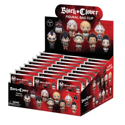 BLACK CLOVER - Bag Clip (1 blind box clip)