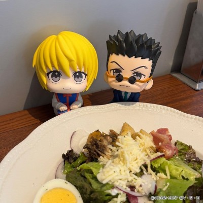 HUNTER X HUNTER - Kurapika & Leorio Look Up 2-Pack (with gift) Megahouse PVC Figures 11 cm