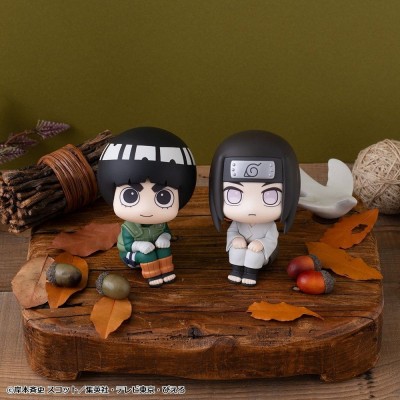 NARUTO SHIPPUDEN - Rock Lee & Neji Hyuga Look Up 2-Pack (with gift) Megahouse PVC Figure 11 cm