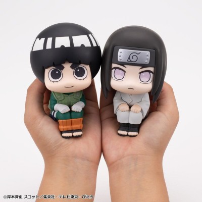 NARUTO SHIPPUDEN - Rock Lee & Neji Hyuga Look Up 2-Pack (with gift) Megahouse PVC Figure 11 cm