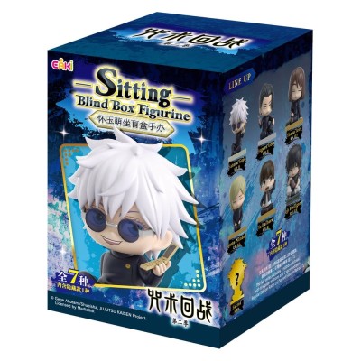JUJUTSU KAISEN - Season 2 Sitting Series Eaki PVC Mini Figures - 1 Single Blind Box 8 cm