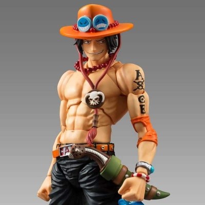 ONE PIECE - Portgas D. Ace (Repeat) Variable Action Heroes Action Figure Megahouse PVC Figure 18 cm