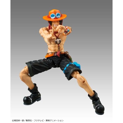 ONE PIECE - Portgas D. Ace (Repeat) Variable Action Heroes Action Figure Megahouse PVC Figure 18 cm