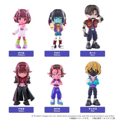GALACTIC MILKY SUBWAY - Express Mini Figures - 1 Single Blind Box 9 cm