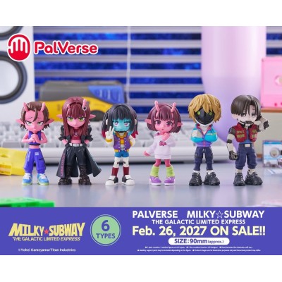 GALACTIC MILKY SUBWAY - Express Mini Figures - 1 Single Blind Box 9 cm
