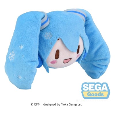 SNOW MIKU - Fuwa Petit Face Mascot Sega Plush Figure