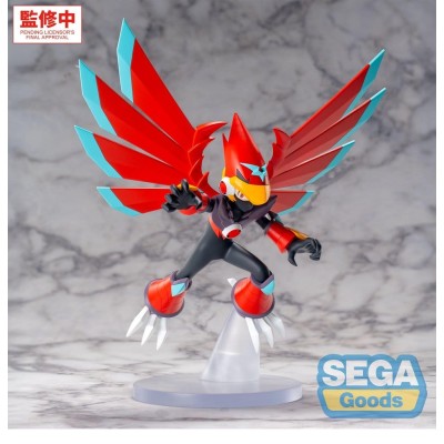MEGA MAN BATTLE NETWORK - Mega Man Falzar Beast Luminasta Sega PVC Figure 19 cm