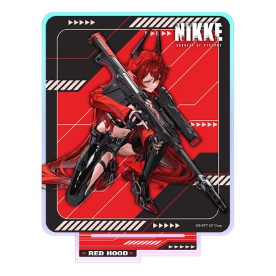 GODDESS OF VICTORY: NIKKE - Red Hood Crouching Series Acrylic Stand Holographic 14 cm