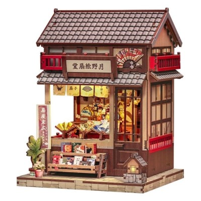 Miniature House Model Kit Tsukino Eogi-dou 19 x 14 cm
