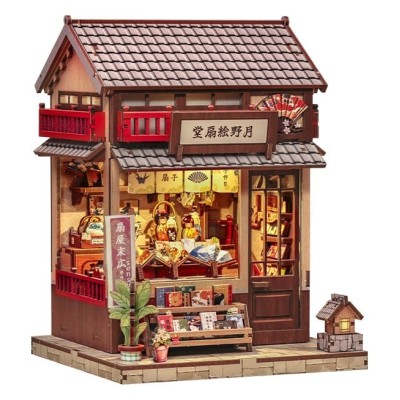 Miniature House Model Kit Tsukino Eogi-dou 19 x 14 cm