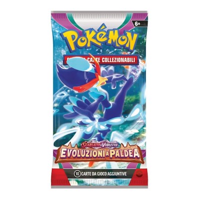 POKEMON - SV2 Scarlatto e Violetto Evoluzioni a Paldea - 1 Bustina singola (ITA)