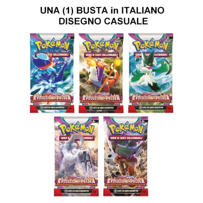POKEMON - SV2 Scarlatto e Violetto Evoluzioni a Paldea - 1 Bustina singola (ITA)