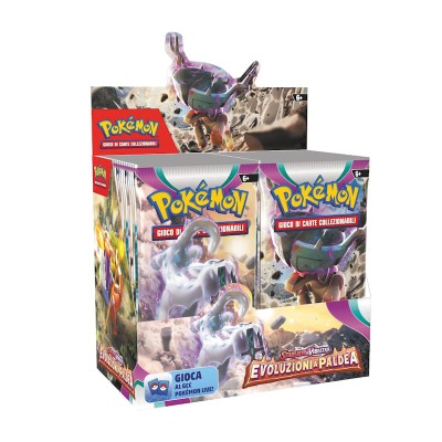 POKEMON - SV2 Scarlatto e Violetto Evoluzioni a Paldea Box 36 buste (ITA)
