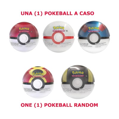 Pokémon - Tin Poke Ball Ottobre 2025 - 1 Poke Ball casuale (ITA)