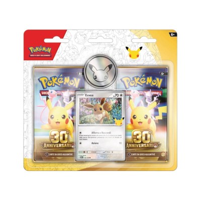 Pokemon 30° Anniversario - Blister 2 Buste (ITA)