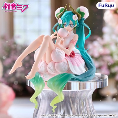 HATSUNE MIKU - Hatsune Miku Flower Fairy White Plum Blossom Noodle Stopper Furyu PVC Figure 13 cm