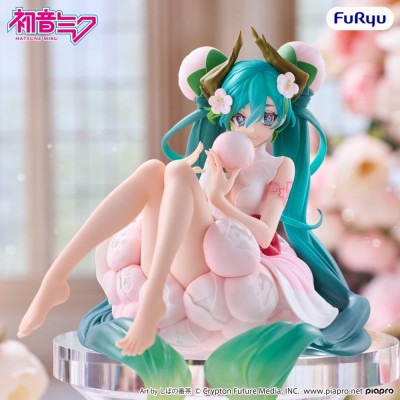 HATSUNE MIKU - Hatsune Miku Flower Fairy White Plum Blossom Noodle Stopper Furyu PVC Figure 13 cm