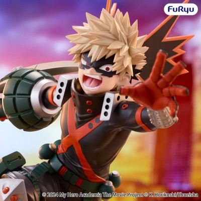 MY HERO ACADEMIA - Katsuki Bakugo Muchute Furyu PVC Figure 25 cm