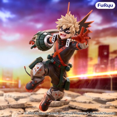 MY HERO ACADEMIA - Katsuki Bakugo Muchute Furyu PVC Figure 25 cm